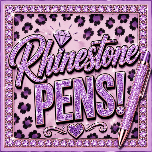 Rhinestone Pens!🖤